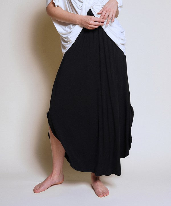 Bamboo maxi skirt