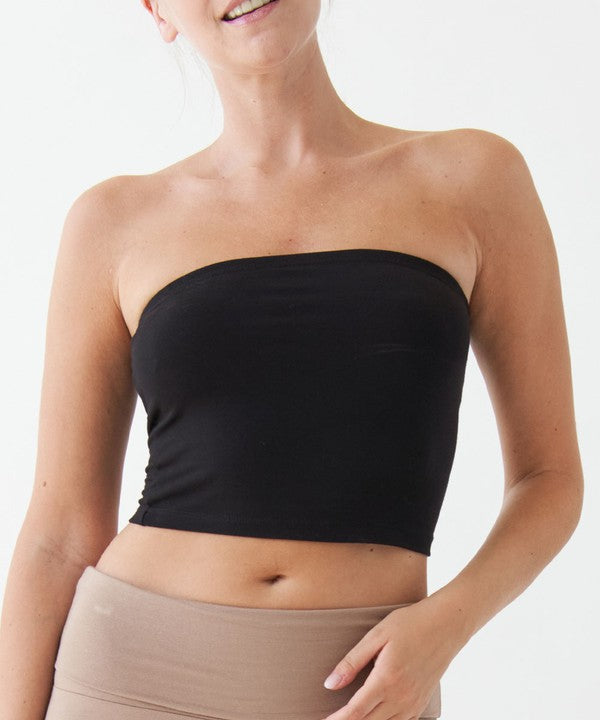 BAMBOO TUBE TOP NEW