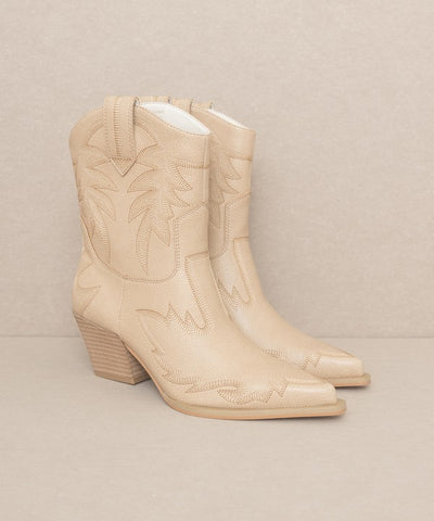 OASIS SOCIETY Nantes - Embroidered Cowboy Boots