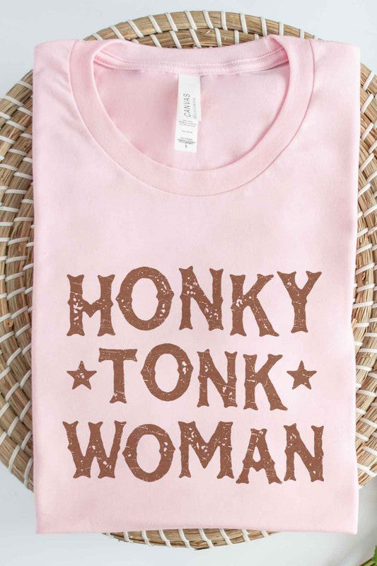HONKY TONK WOMAN GRAPHIC TEE / T-SHIRT