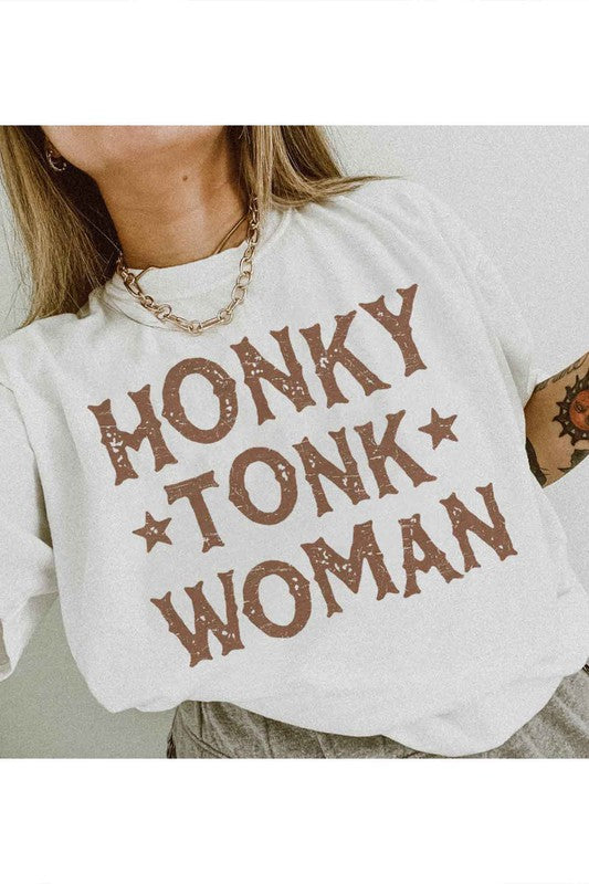 HONKY TONK WOMAN GRAPHIC TEE / T-SHIRT