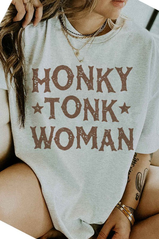 HONKY TONK WOMAN GRAPHIC TEE / T-SHIRT