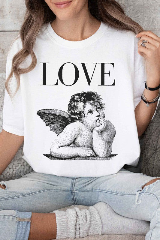 LOVE VALENTINES GRAPHIC TEE