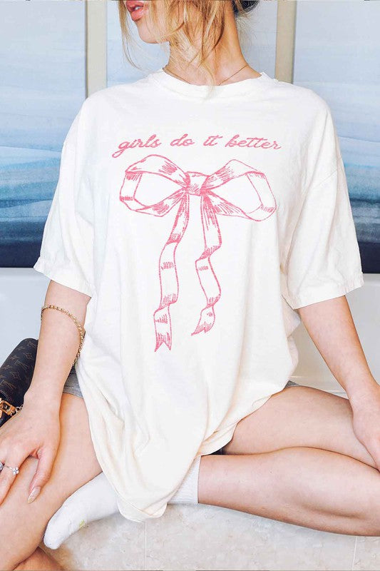 GIRLS DO IT BETTER OVERSIZED TEE