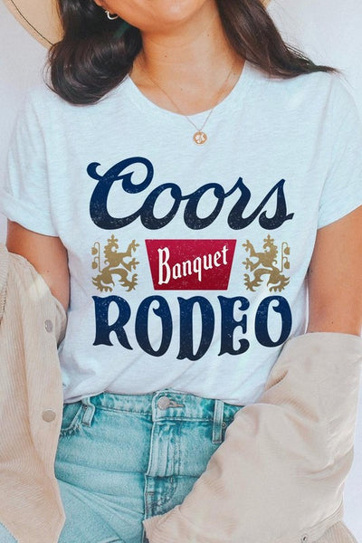 Coors Rodeo Banquet Graphic T Shirts