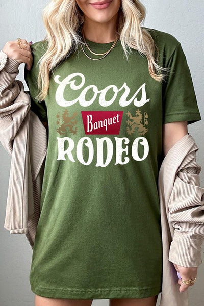 Coors Rodeo Banquet Graphic T Shirts