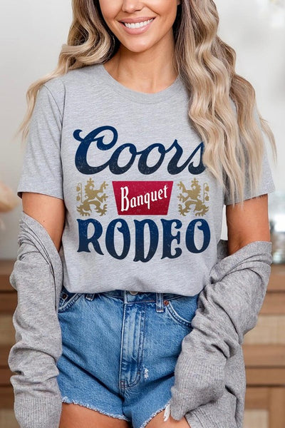 Coors Rodeo Banquet Graphic T Shirts