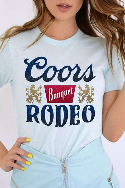 Coors Rodeo Banquet Graphic T Shirts