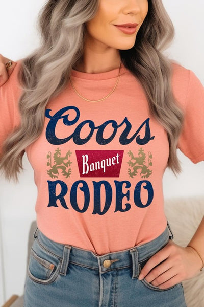 Coors Rodeo Banquet Graphic T Shirts