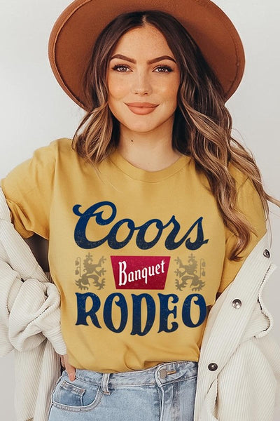 Coors Rodeo Banquet Graphic T Shirts