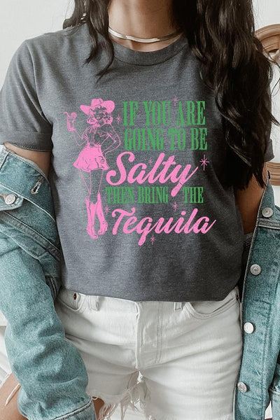 Cowgirl Tequila Graphic T Shirts