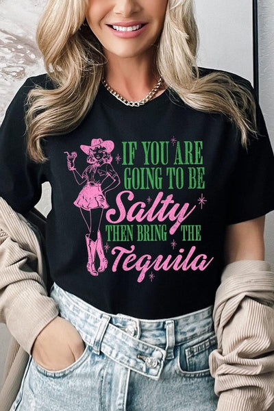 Cowgirl Tequila Graphic T Shirts