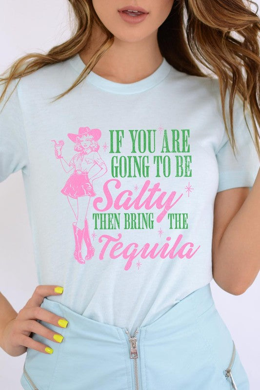 Cowgirl Tequila Graphic T Shirts