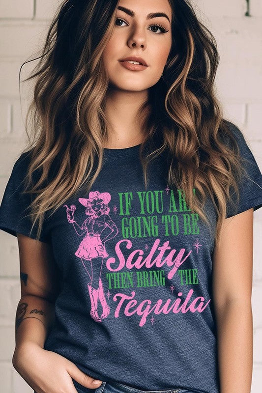 Cowgirl Tequila Graphic T Shirts