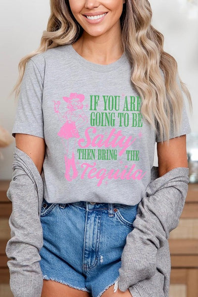 Cowgirl Tequila Graphic T Shirts