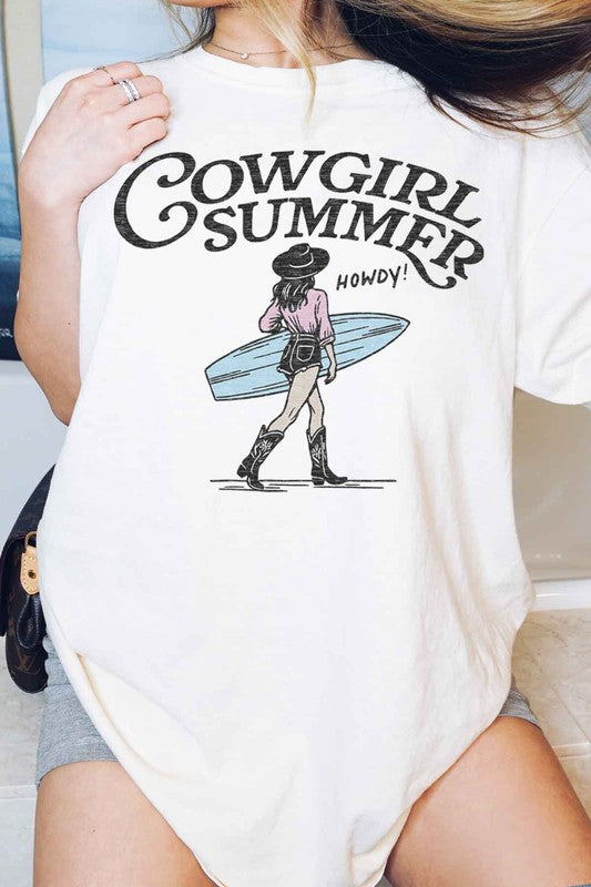 COWGIRL SUMMER WESTERN GRAPHIC TEE