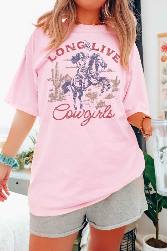 LONG LIVE COWGIRLS GRAPHIC TEE