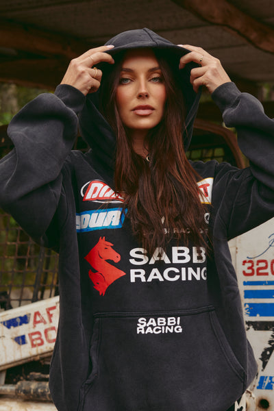 Don’t quit your daydream hoodie - washed Black