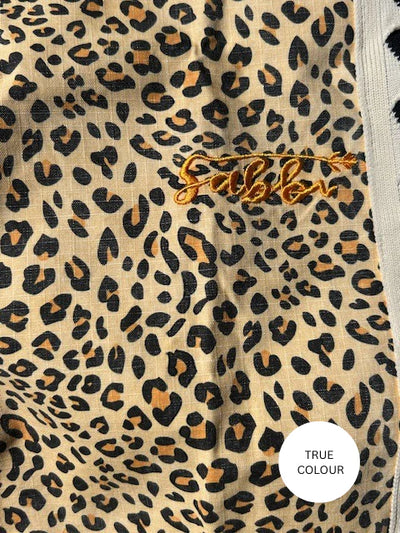 Raving hearts pants - Drill Leopard