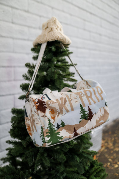 Ski Trip overnight bag