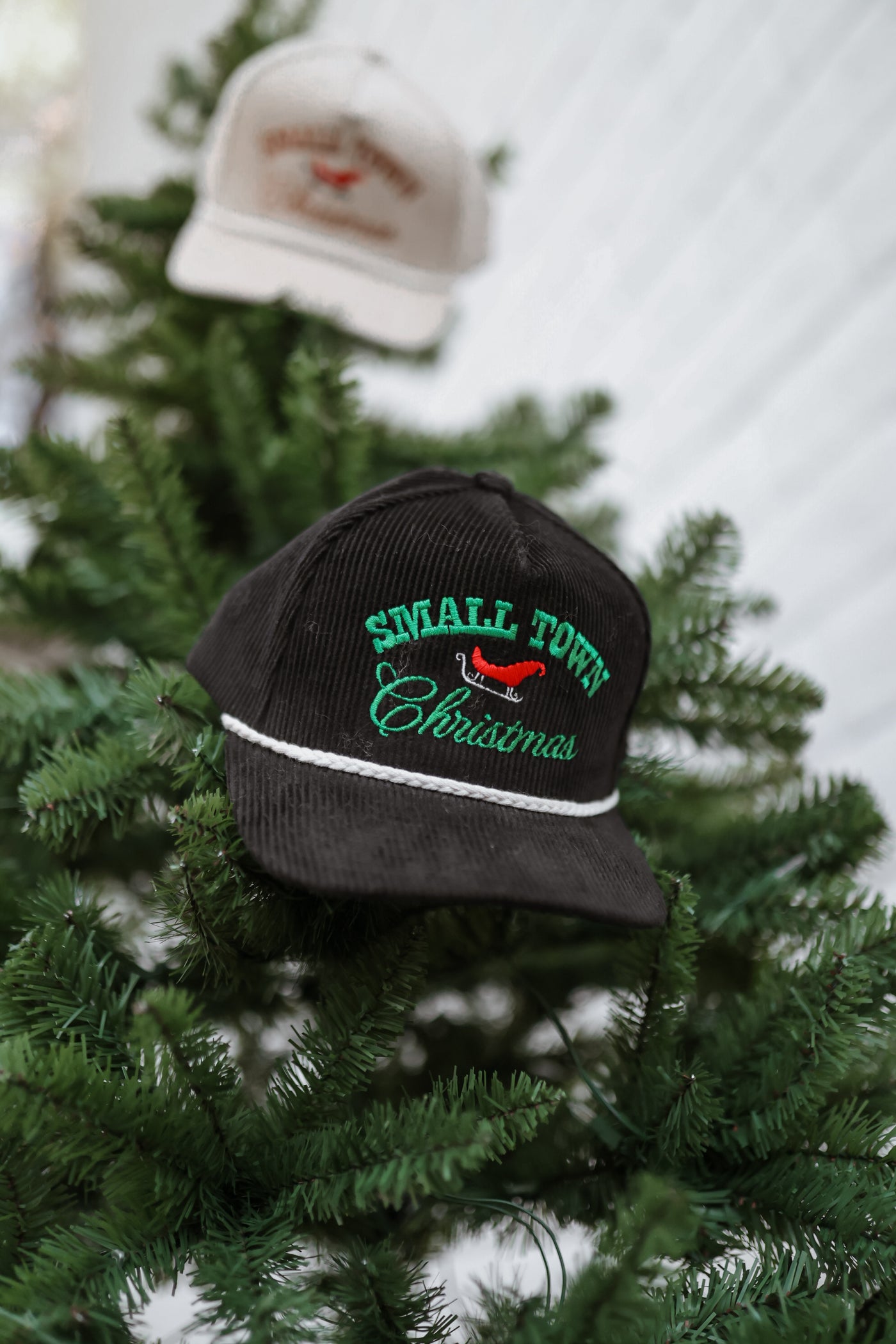 Small Town Christmas Corduroy hat