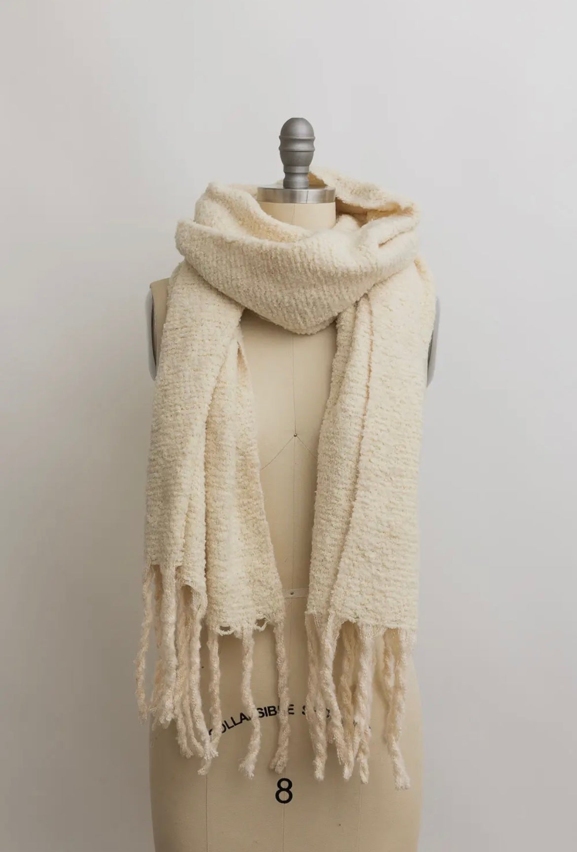 Carmel Scarf in Cream