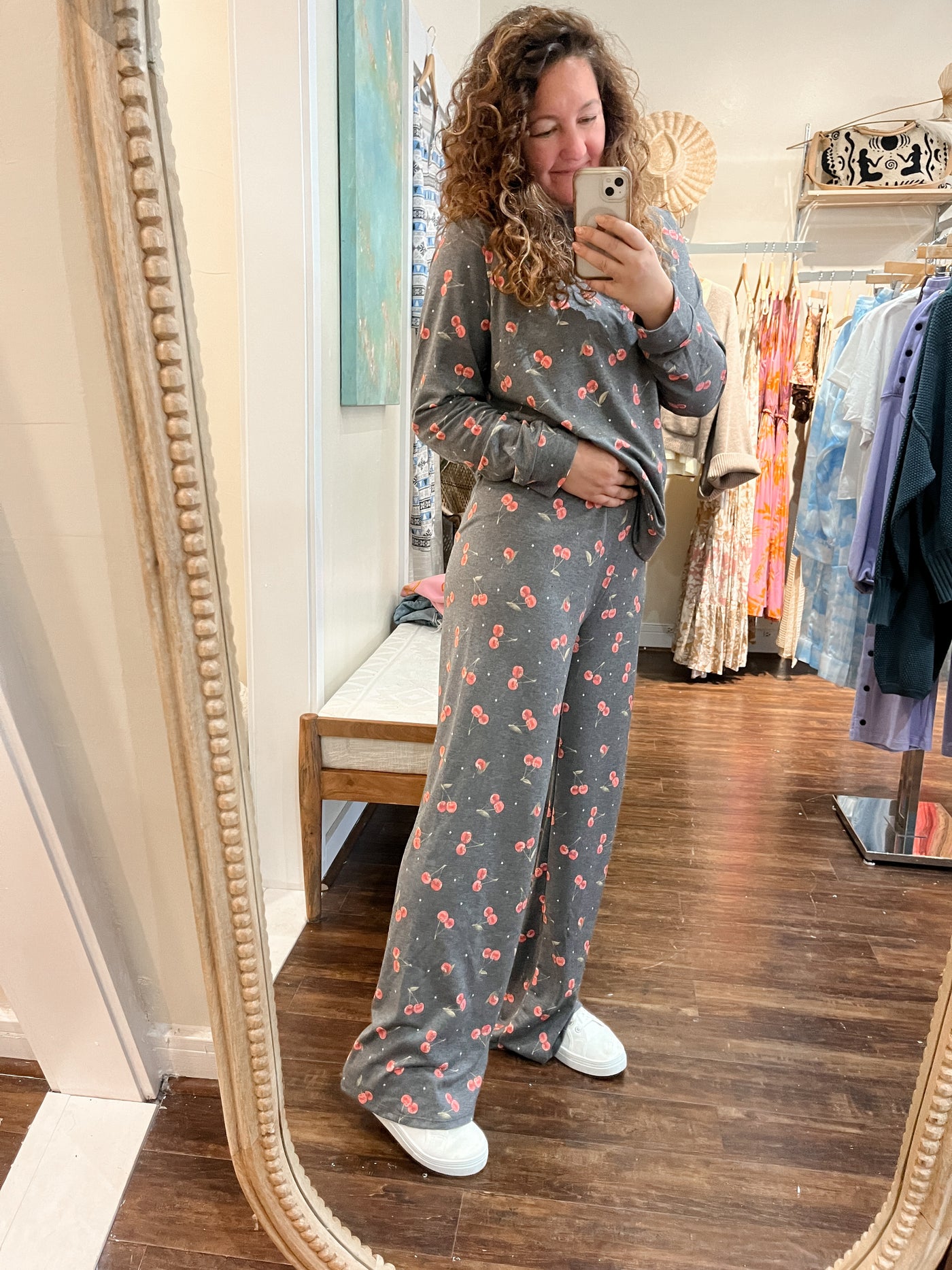 Cozy Cherry Lounge pant