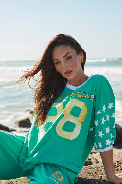 The very oversized you cute tee - green
