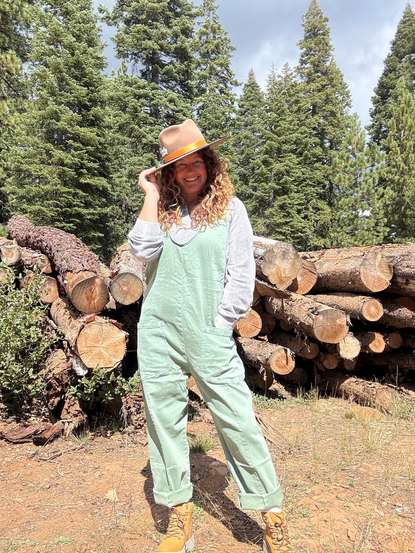 Watson Overall in Olive