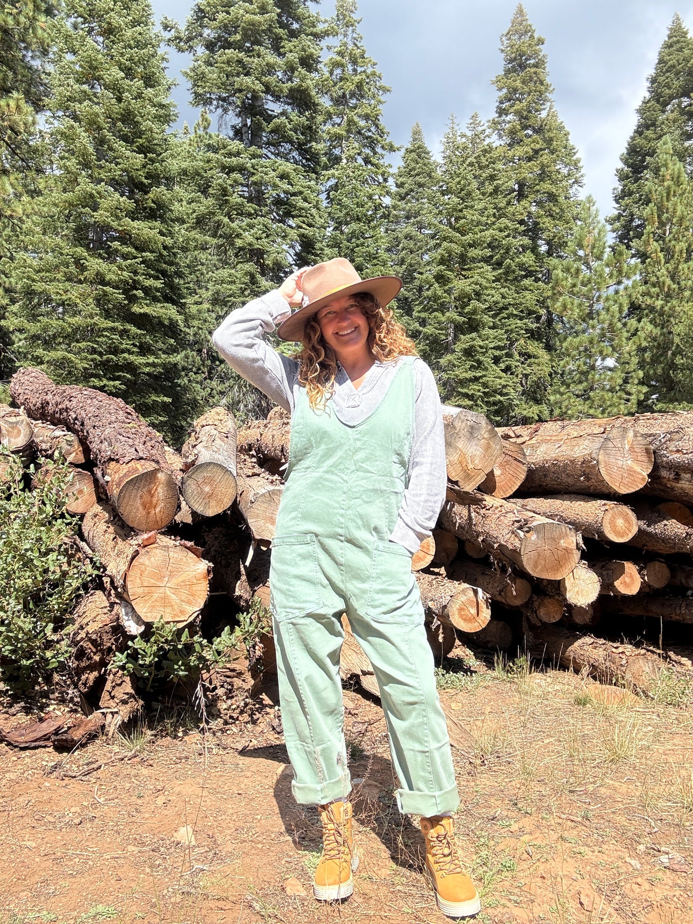 Watson Overall in Olive