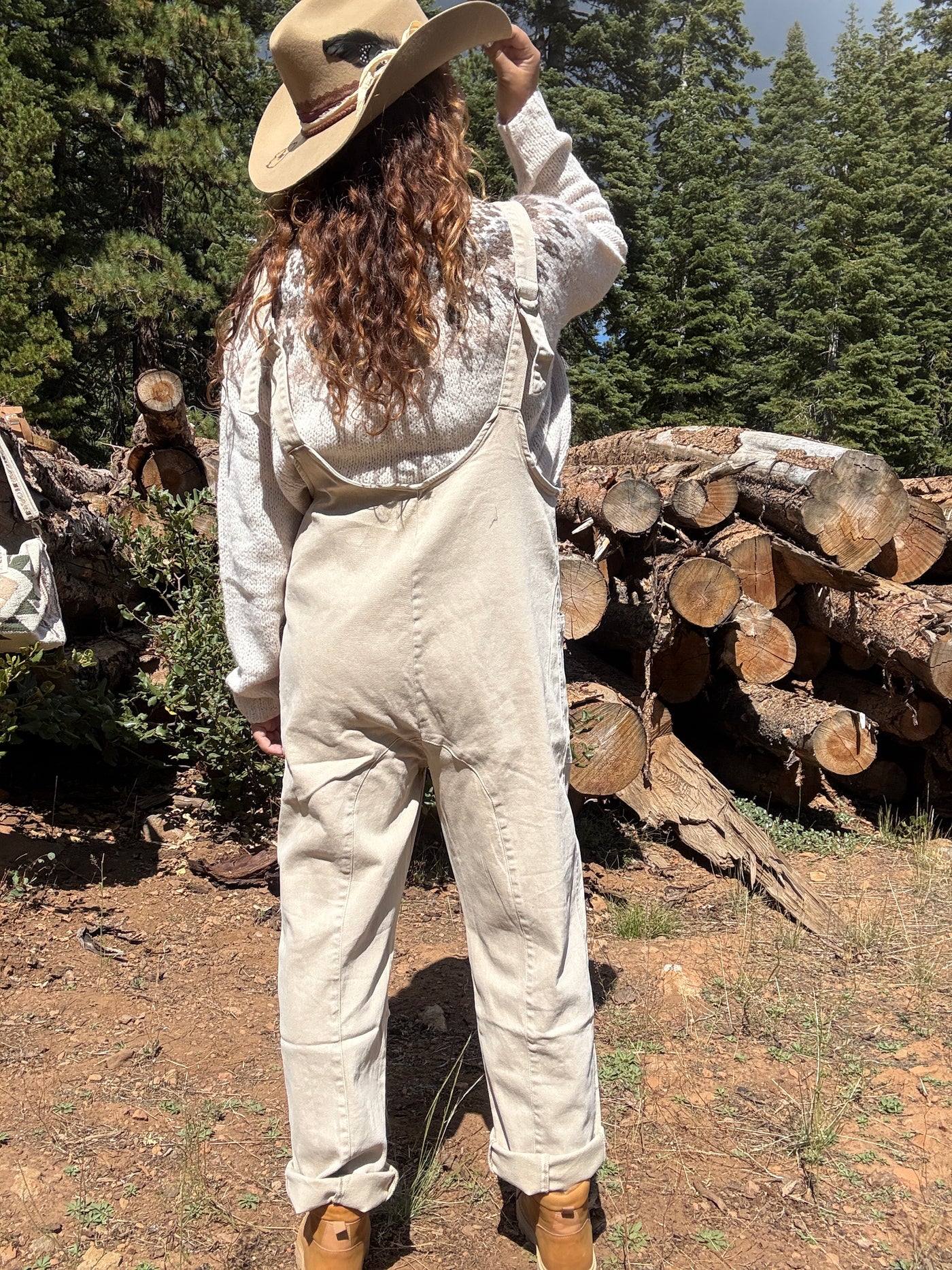Watson Overall in Cream