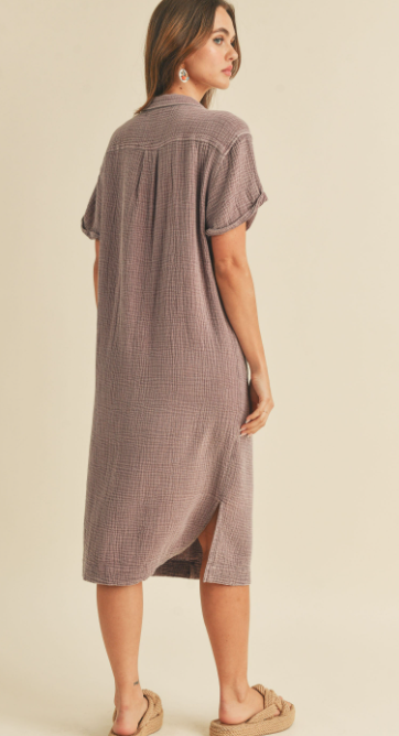 Sangria Gauze Dress