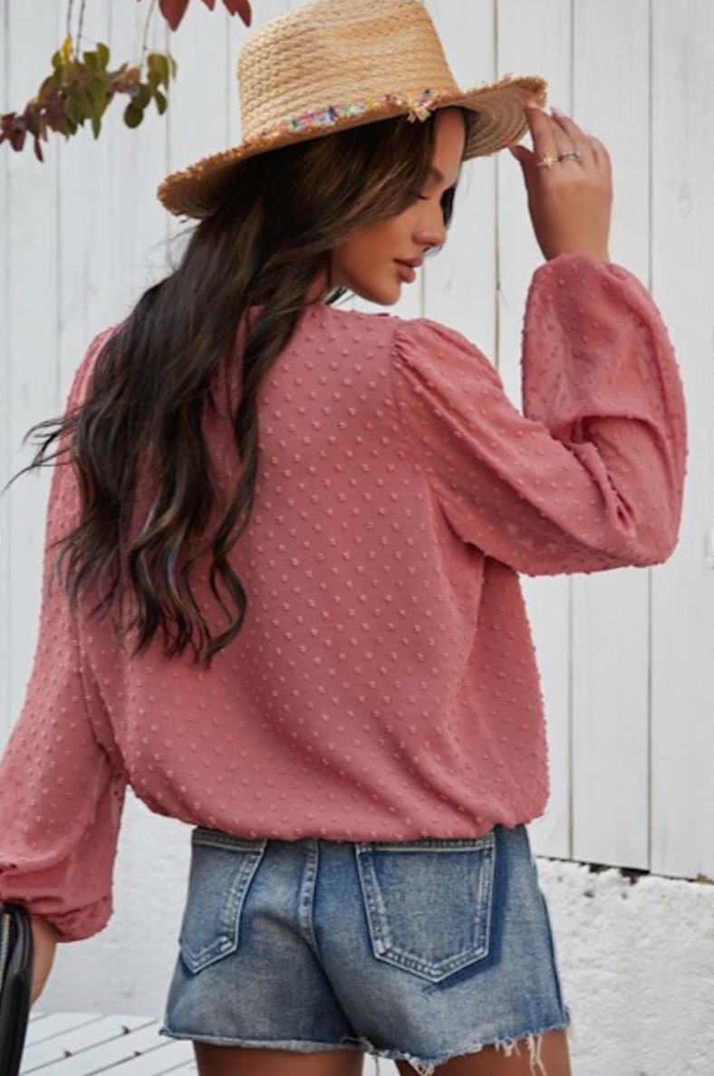 Pretty In Pink Blouse