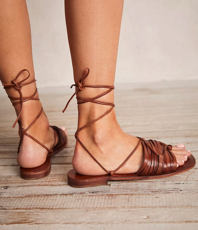 Cami Huarache Wrap Sandals