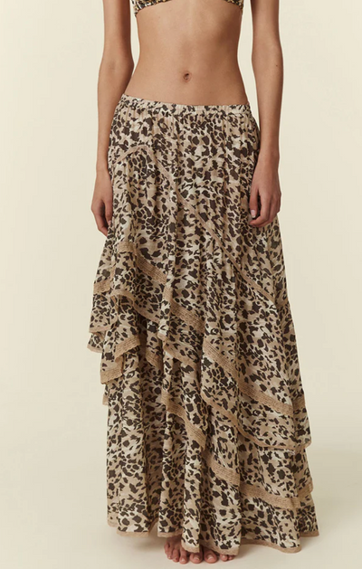 Belle Mare Ruffle Maxi Skirt