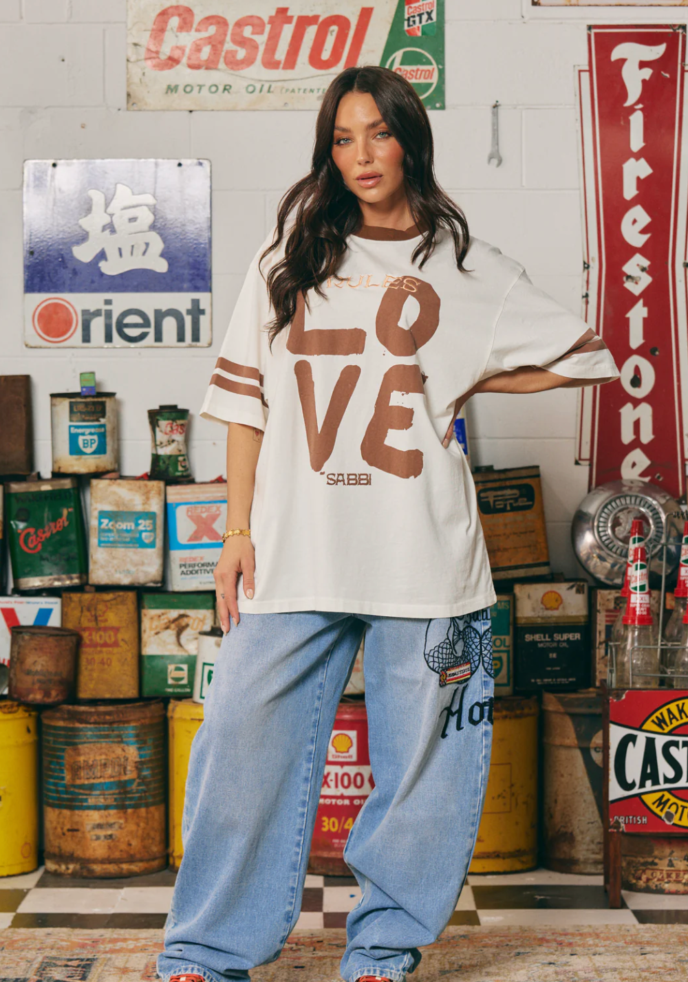 The Very Oversized Love Revolution Tee **** pre order