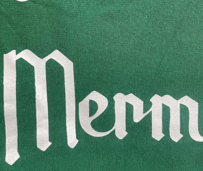 Wide Leg Sweat Pants - Mermaid Racing - Green