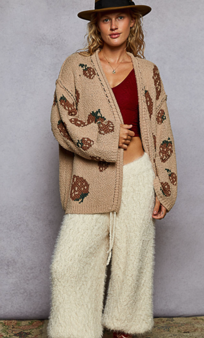 Strawberry Cardi