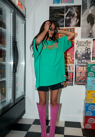 The Very Oversized Self Love Club Tee - Green