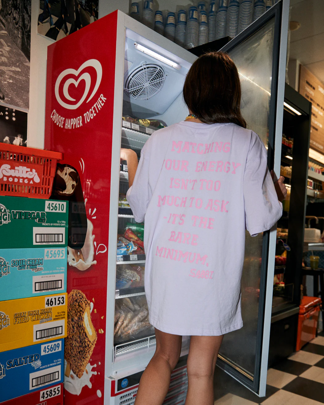 The Very Oversized Self Love Club Tee - Lilac