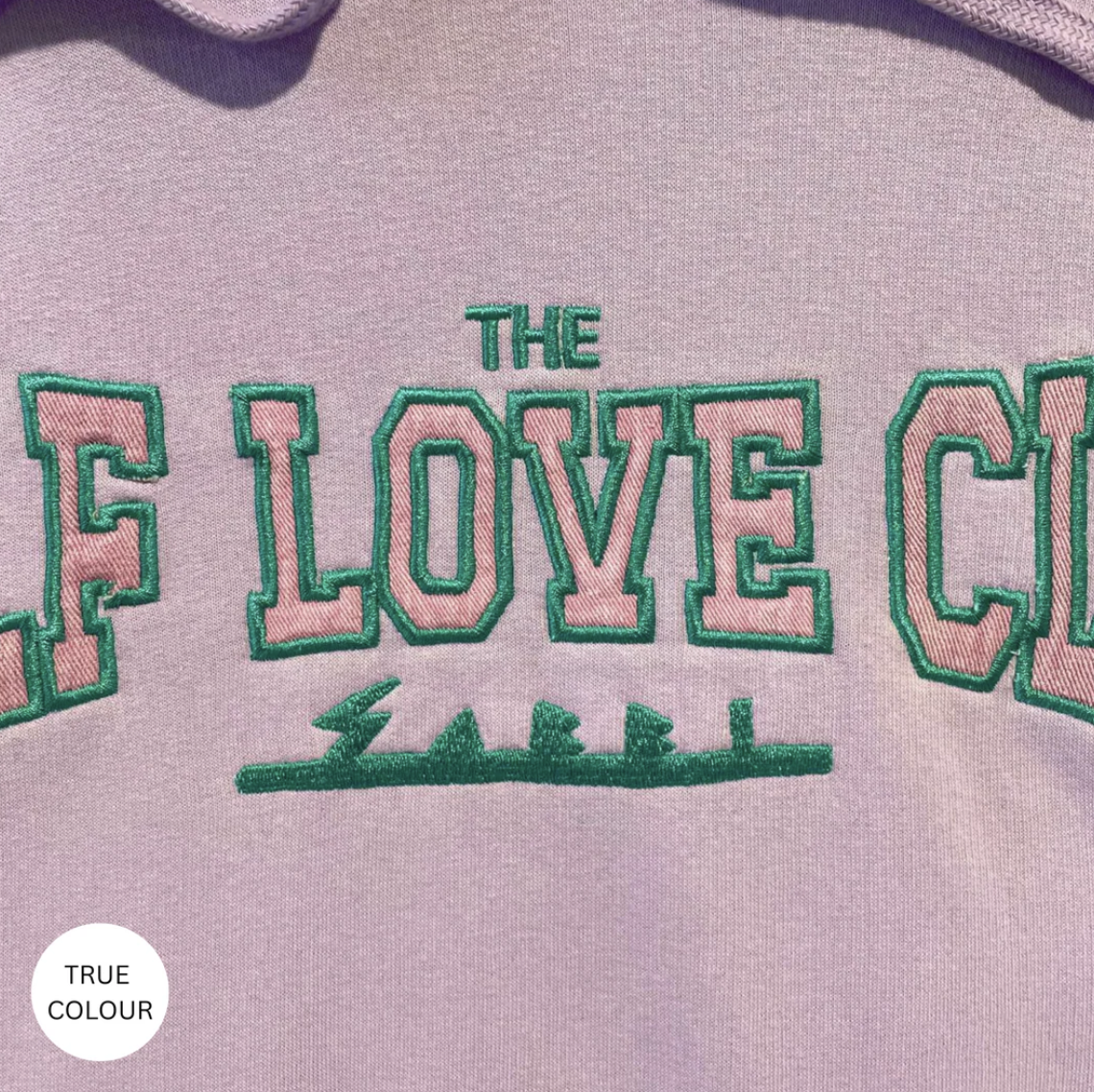 The Very Oversized Self Love Club Tee - Lilac