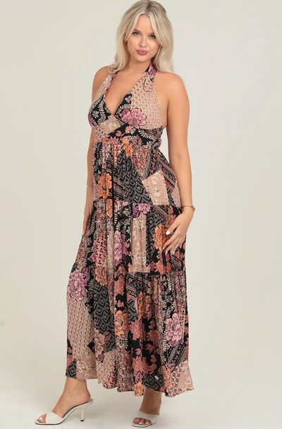 Shanon Halter Dress
