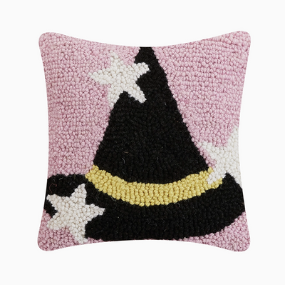 Witch Hat W/Stars Hook Pillow