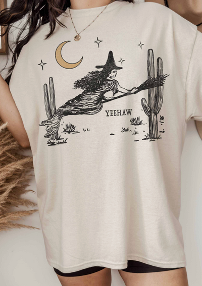 Yeeeeehaw Witch Tee 🧙🏻‍♀️