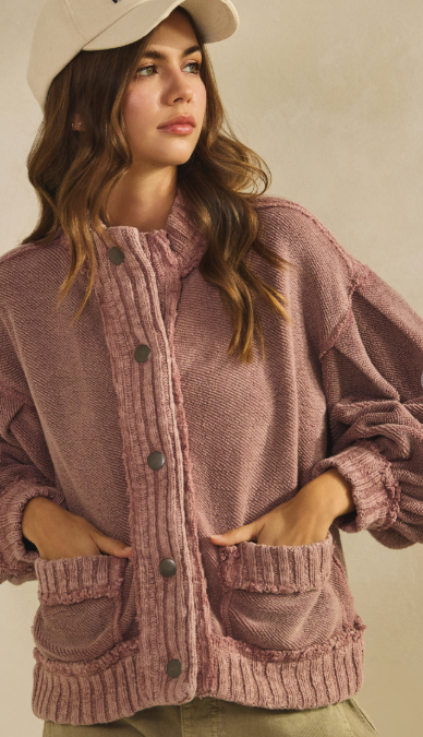 Merlot Cardigan