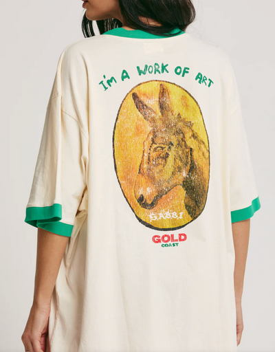 The Very Oversized Tee Hot Mess Express Tee - Marshmellow