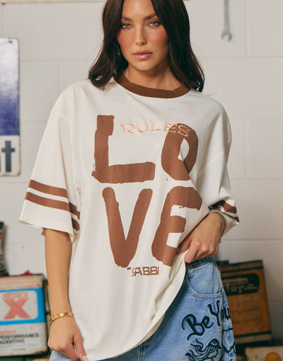 The Very Oversized Love Revolution Tee **** pre order