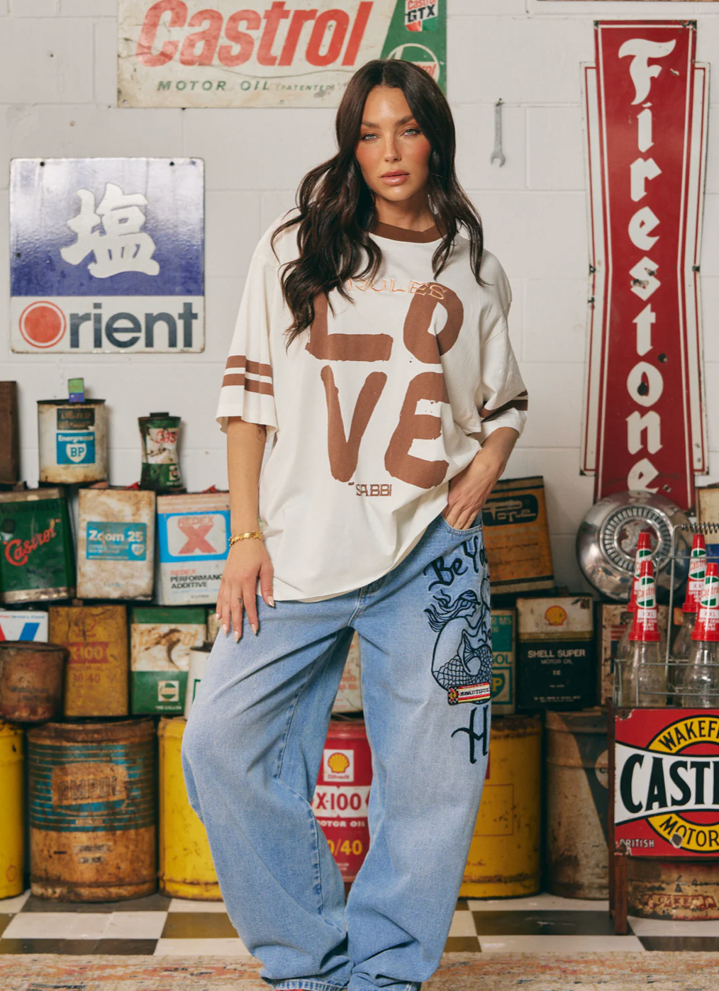 The Very Oversized Love Revolution Tee **** pre order