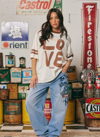 The Very Oversized Love Revolution Tee **** pre order