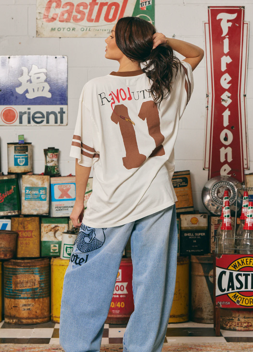 The Very Oversized Love Revolution Tee **** pre order